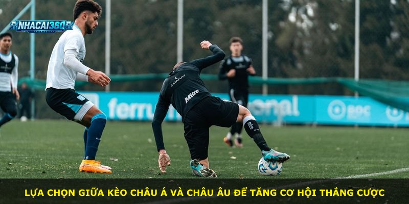 Lựa chọn giữa kèo Châu Á và Châu Âu để tăng cơ hội thắng cược